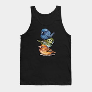 Birds Illustration Tank Top